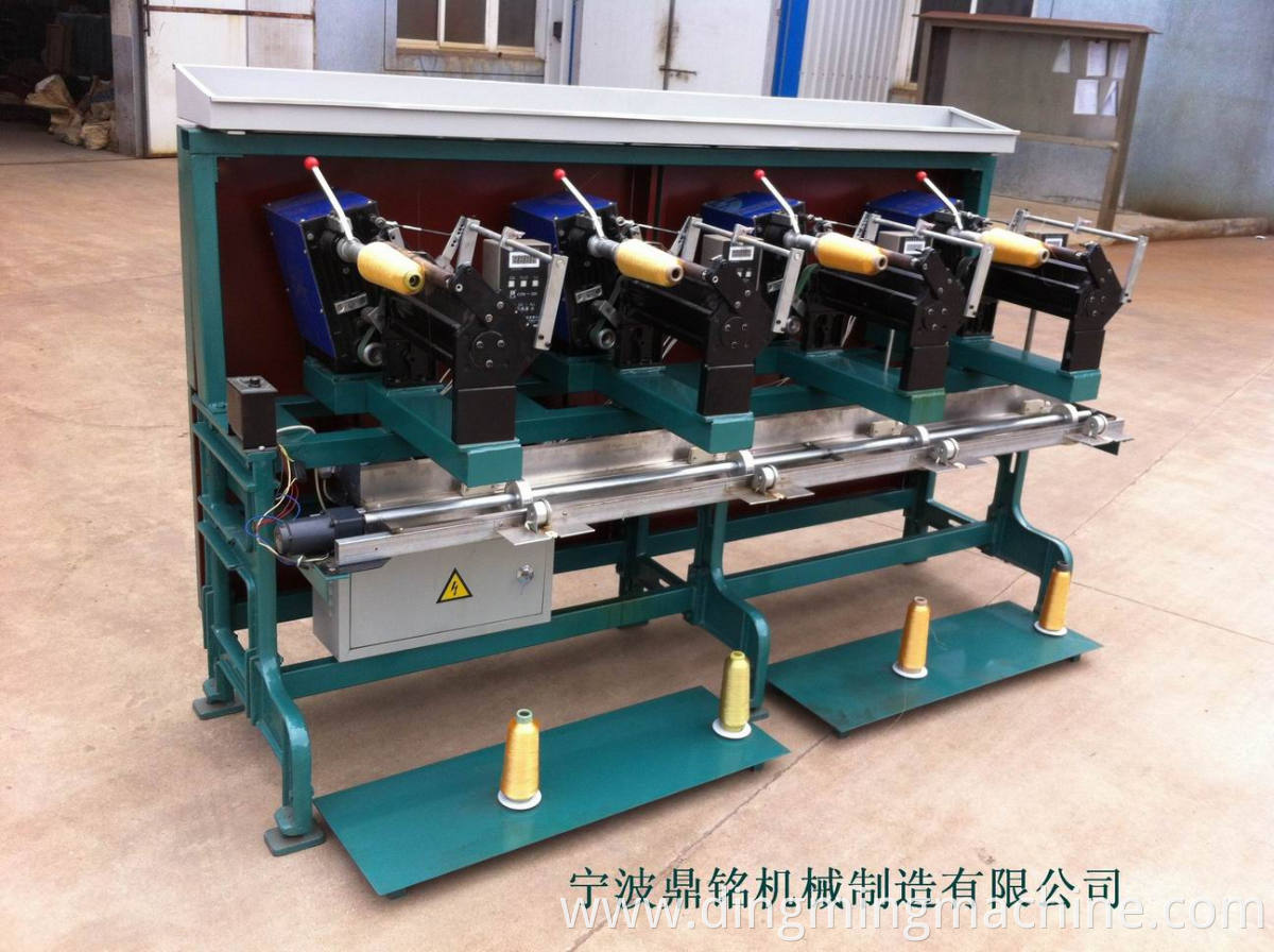 CE Pineapple type metallic yarn winding machine